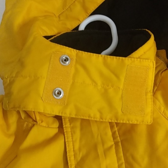GAP Winter Coat size XL (12) Yellow 70% Down 30% Feathers - Picture 8 of 14